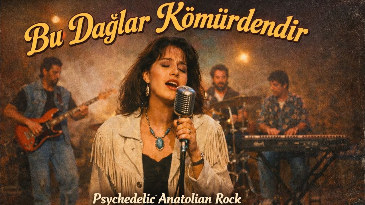 Bu Dağlar Kömürdendir | 90s Psychedelic Anatolian Rock Cover 