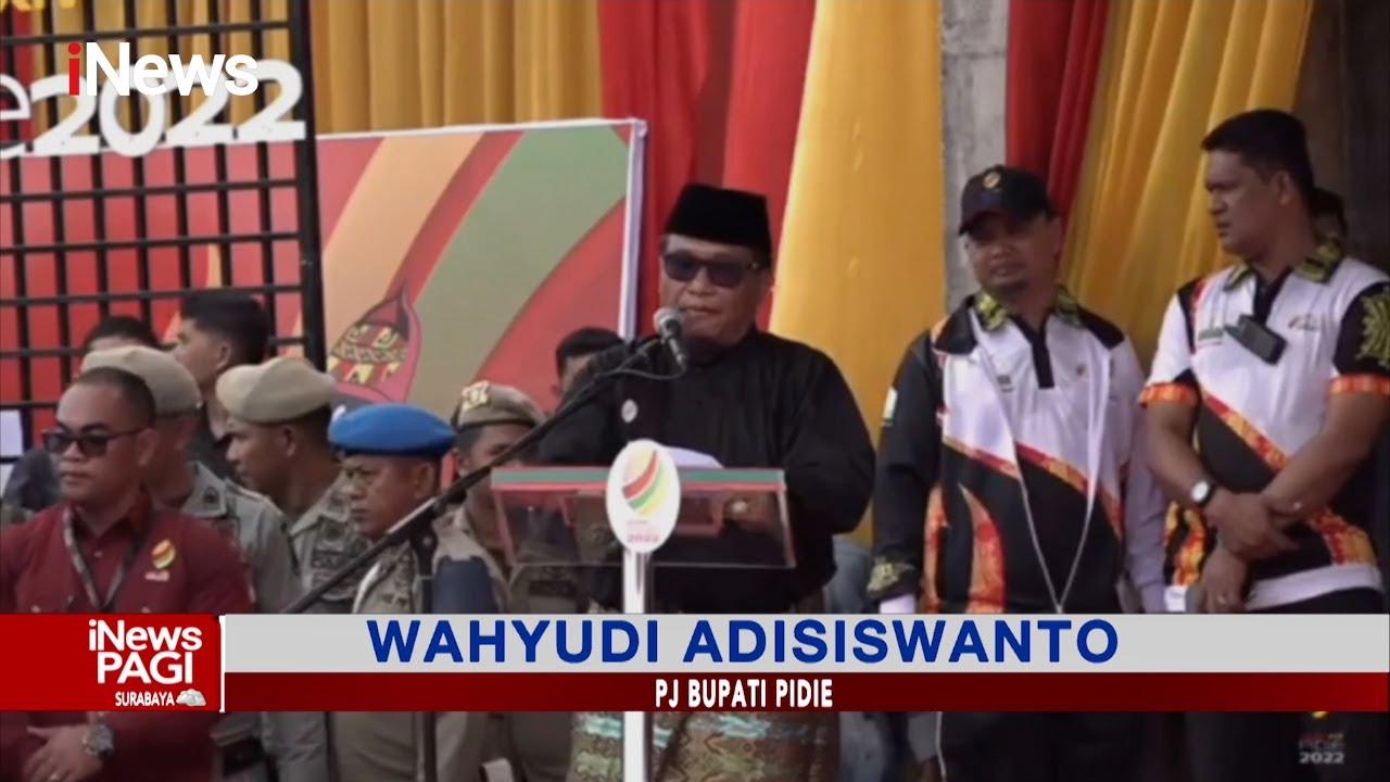PJ Gubernur Aceh Secara Resmi Buka Pora ke-14 #iNewsPagi 12/12
