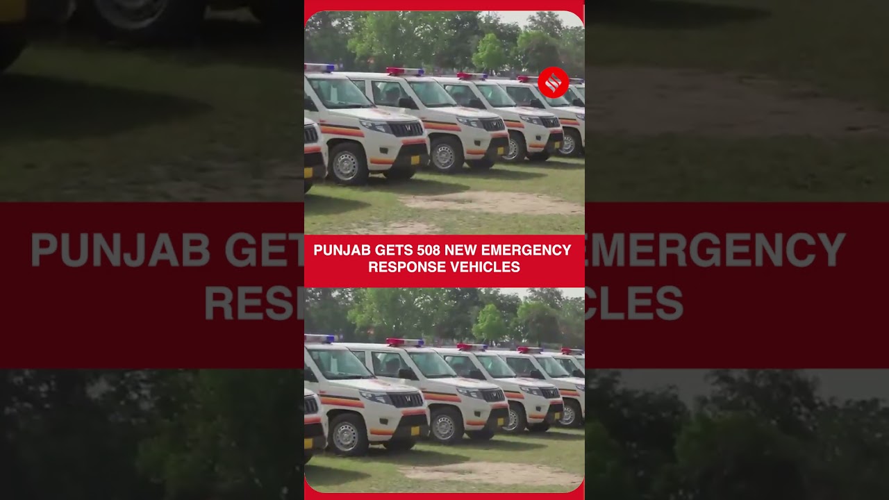 Bhagwant Mann to Launch 508 High-Tech Emergency Vehicles Across Punjab