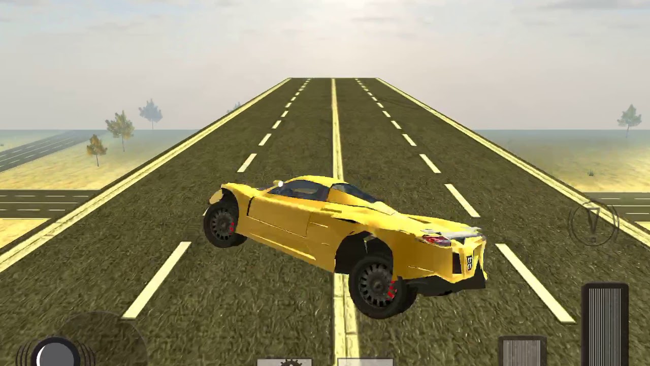 Playing Super Sport Car Simulator