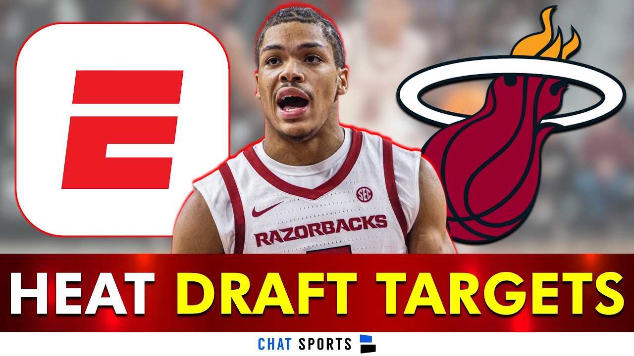 Miami Heat Draft Targets From ESPN’s UPDATED 2026 NBA Draft Big Board