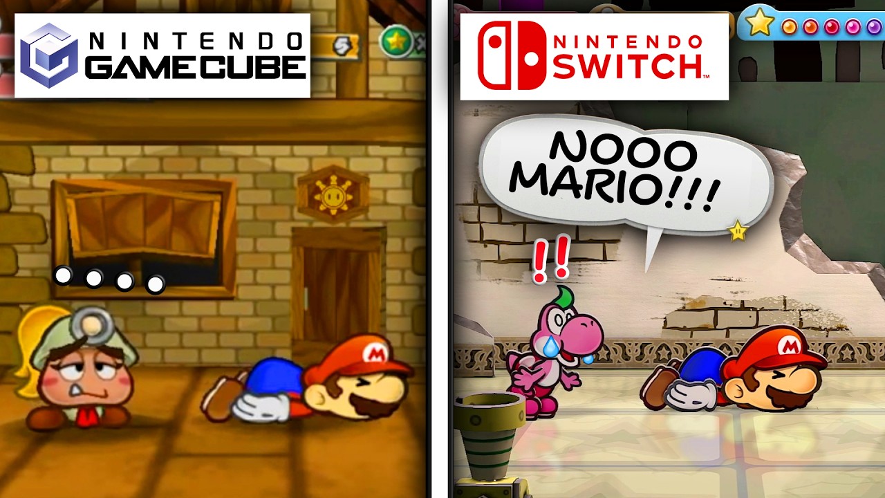 39 Little Changes Between Paper Mario TTYD Remake and the Original! (Part 7)