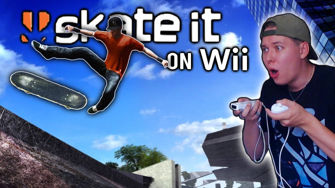 Playing EA SKATE IT on the Wii 13 YEARS LATER!