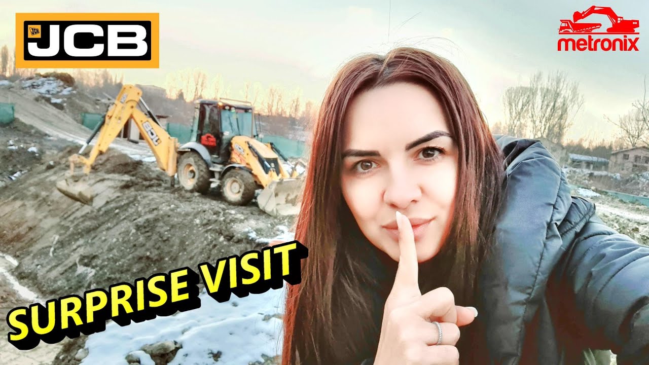 JCB 3CX ⚠ Surprise Visit to the Construction Site (Subtitles EN, SP, Polish, Turkish, Hungarian)