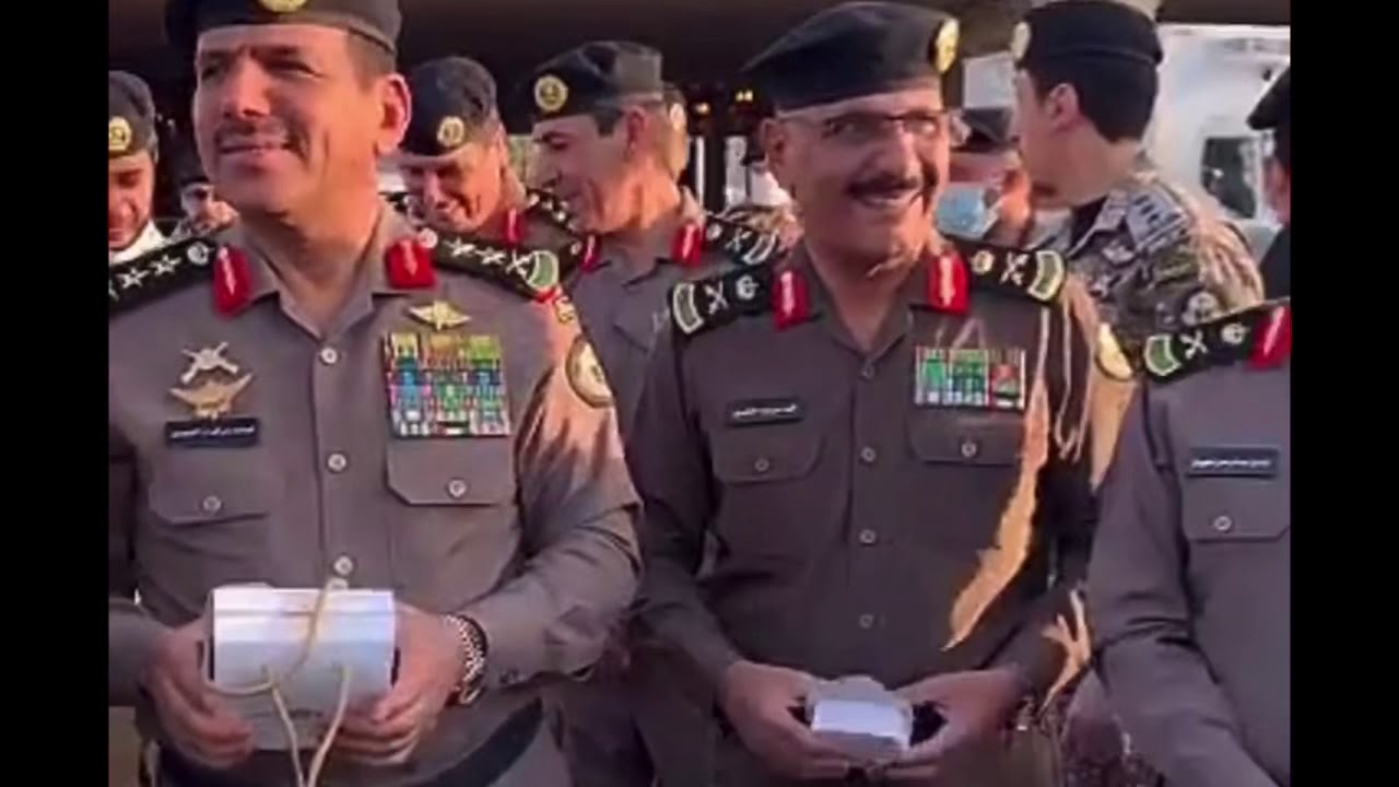 جولة تفقدية لرجال الامن في الميدان من الفريق اول خالد قرار عيد الفطر 1441