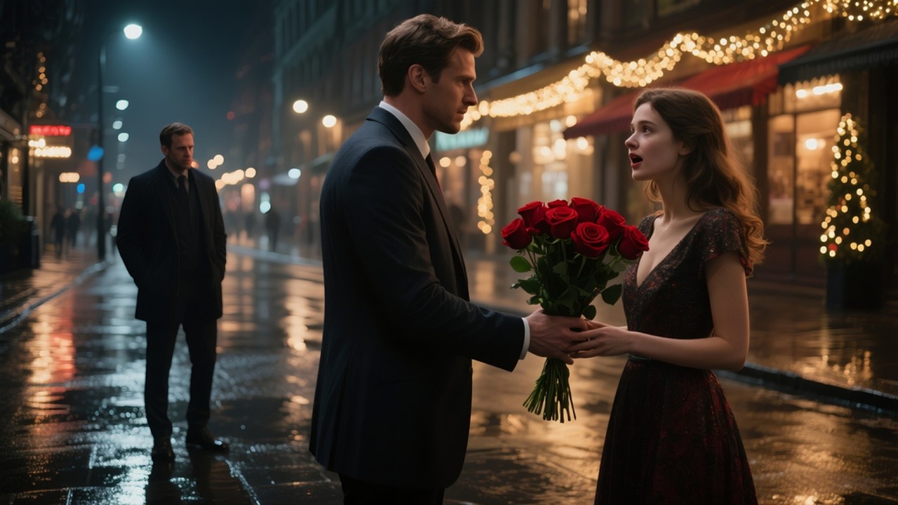 Her Ex Brought Roses on Christmas — The Mafia Boss’s Jealousy Lit the Night on Fire