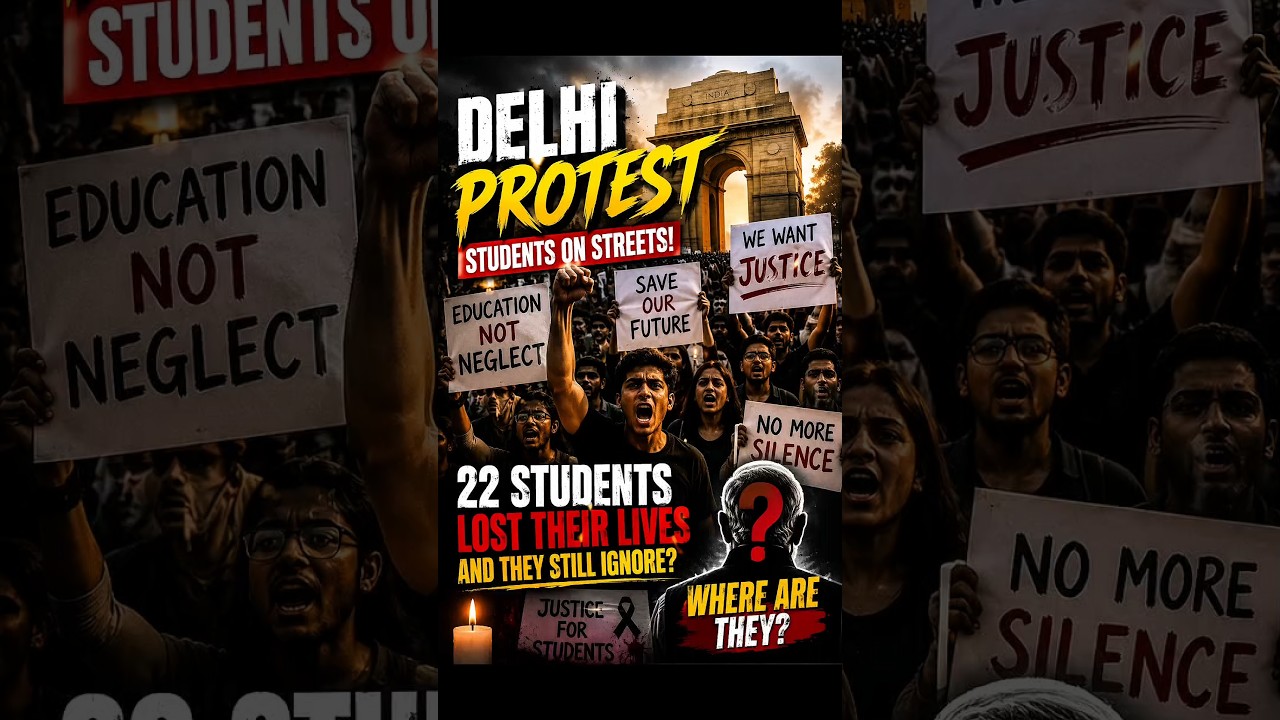 🚨 Jantar Mantar Protest LIVE | Students Demand Justice | 