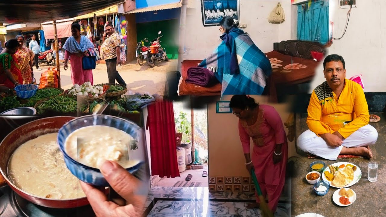 সকাল থেকেই তাড়াহুড়ো এত ব্যস্ততার মধ্যেও একা হাতে প্রিয় মানুষটার জন্মদিনের ছোট্ট আয়োজন।
