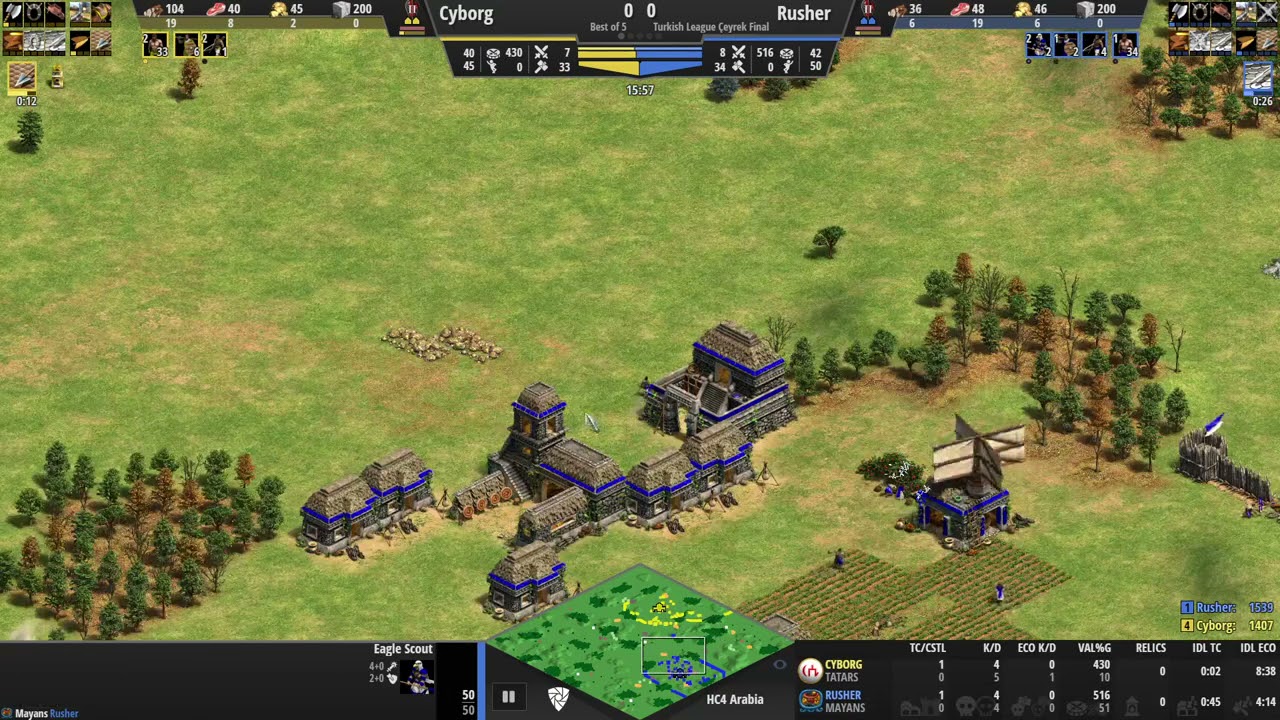 GLX_Rusher vs Cyborg ICRYPEX Turkish League Çeyrek Final 2.Eşleşme