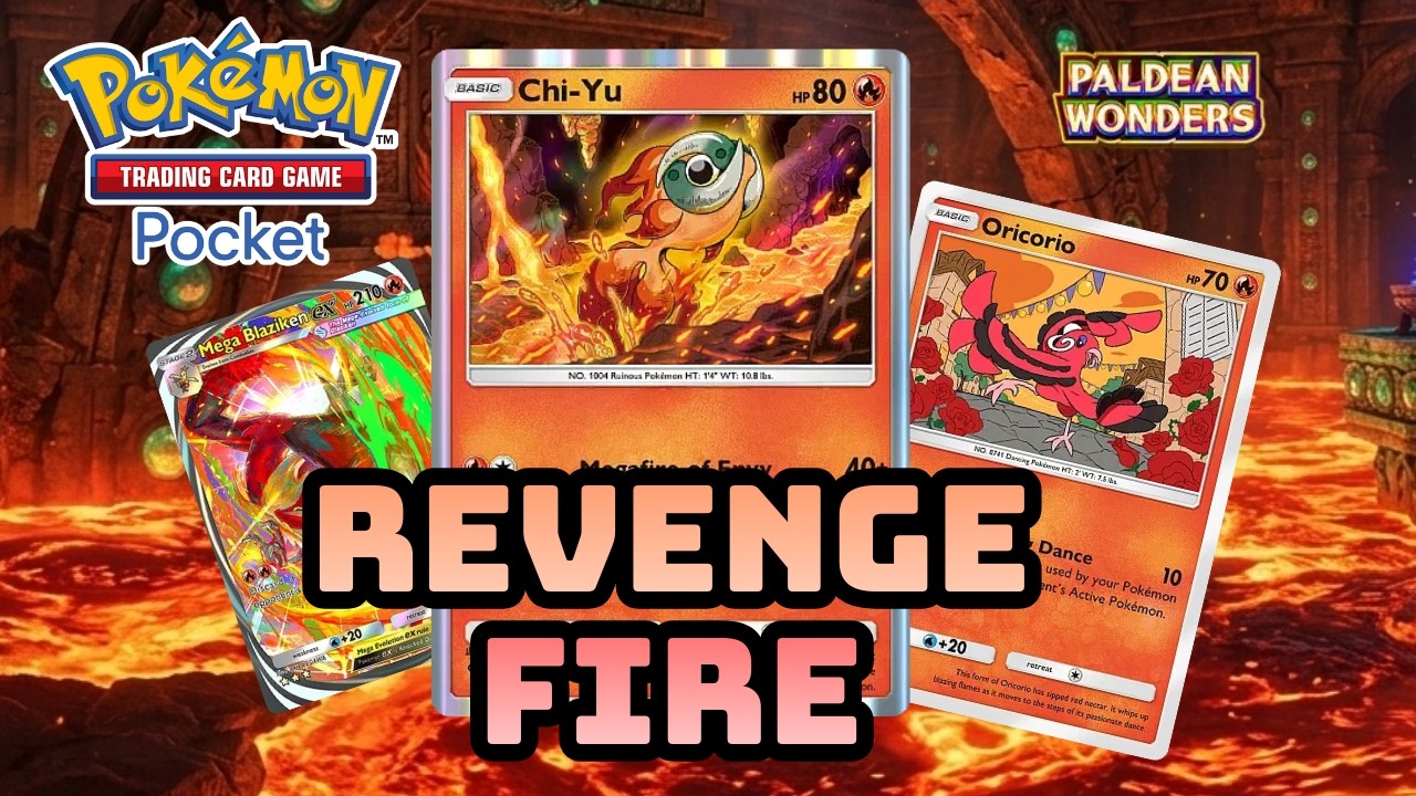 Oricorio Setup → Chi-Yu Revenge → Blaziken Finish! | Pokemon TCG Pocket