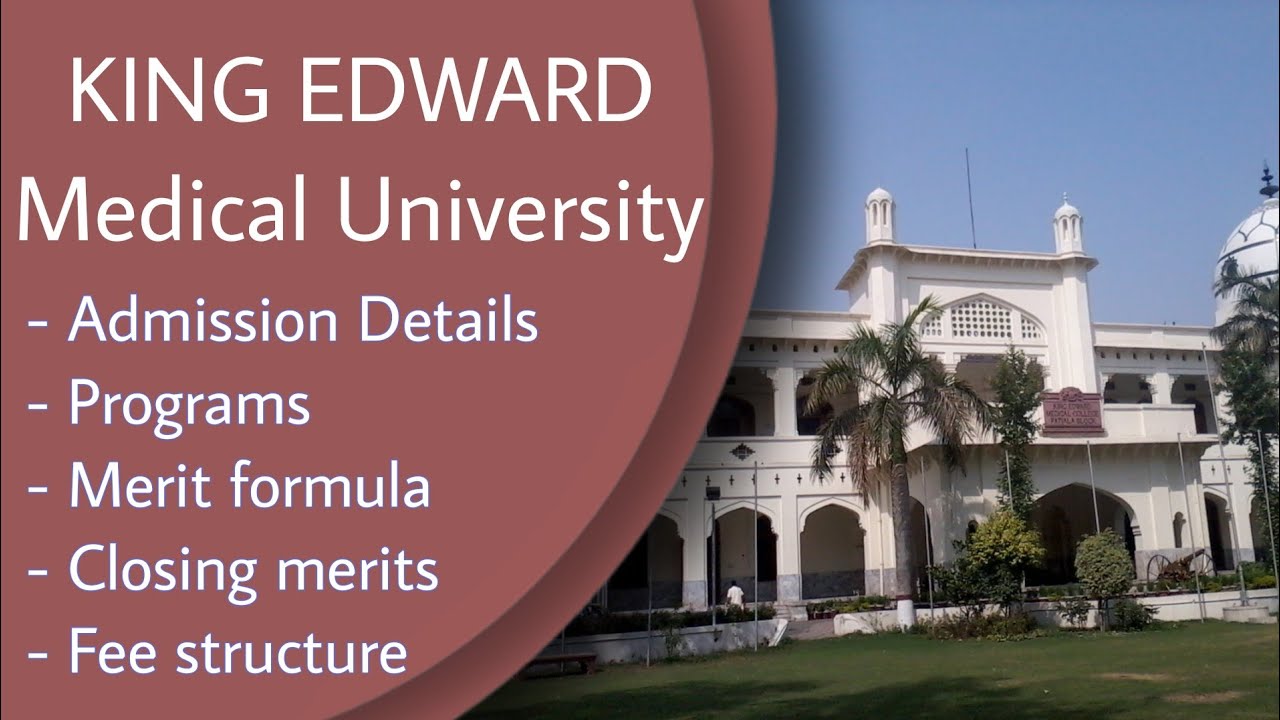 king edward medical college lahore Complete information | Admission details
