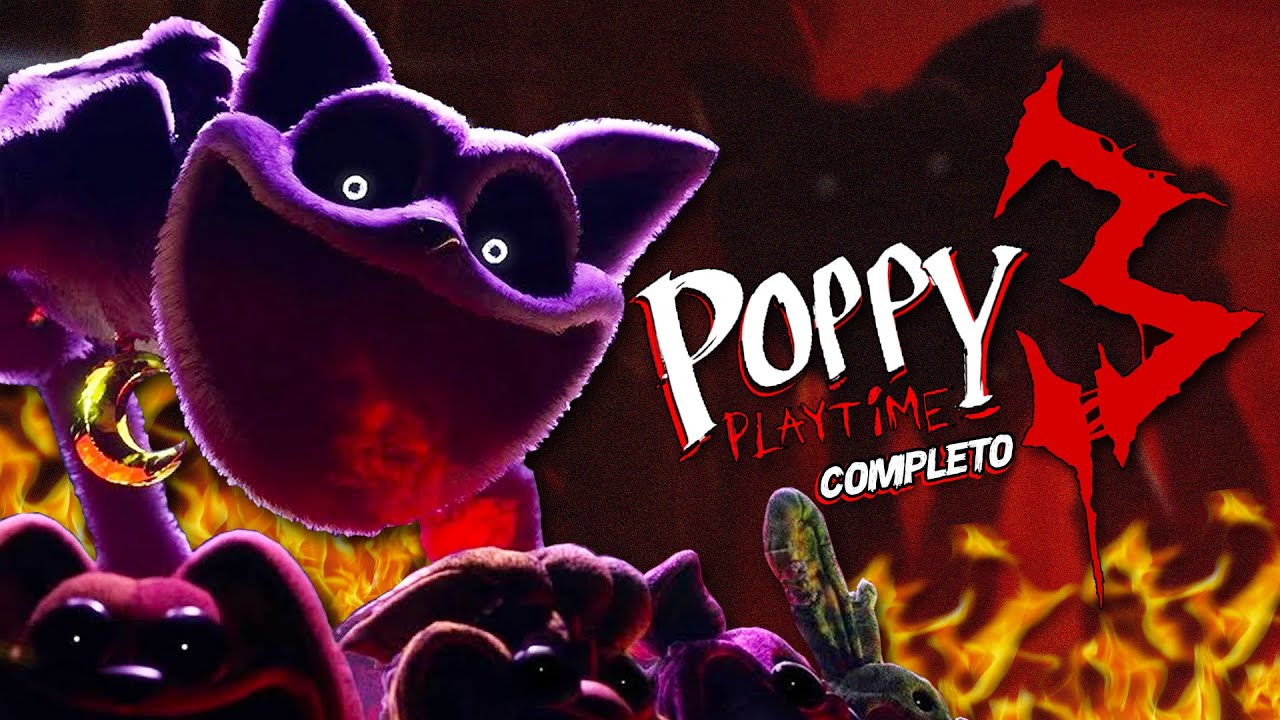 ¡Pasando Terror en Poppy Playtime Capítulo 3! 😱👾 (Completo)