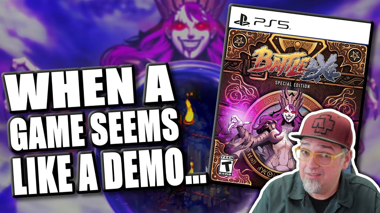 When A Game Seems Like A Demo For Something Awesome... Battle Axe PS5 Review!