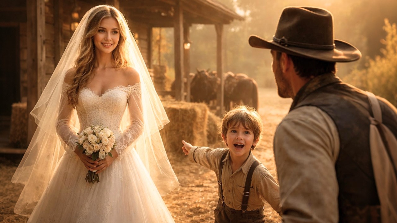 She Came to Marry a Stranger, His Son Ran and Said 'Daddy, She Looks Like an Angel