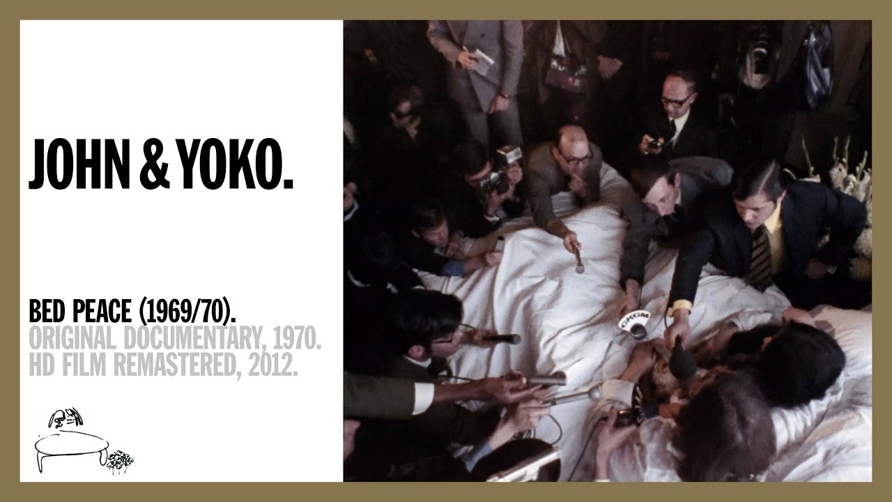 BED PEACE starring John Lennon & Yoko Ono (1969) (4K)