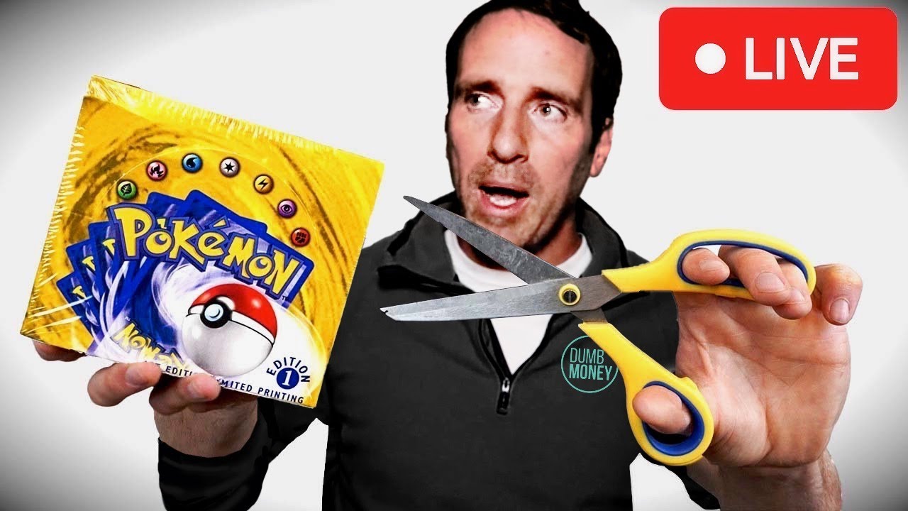 Opening The $375,000 1st Edition Pokemon Box (Official Live Stream)