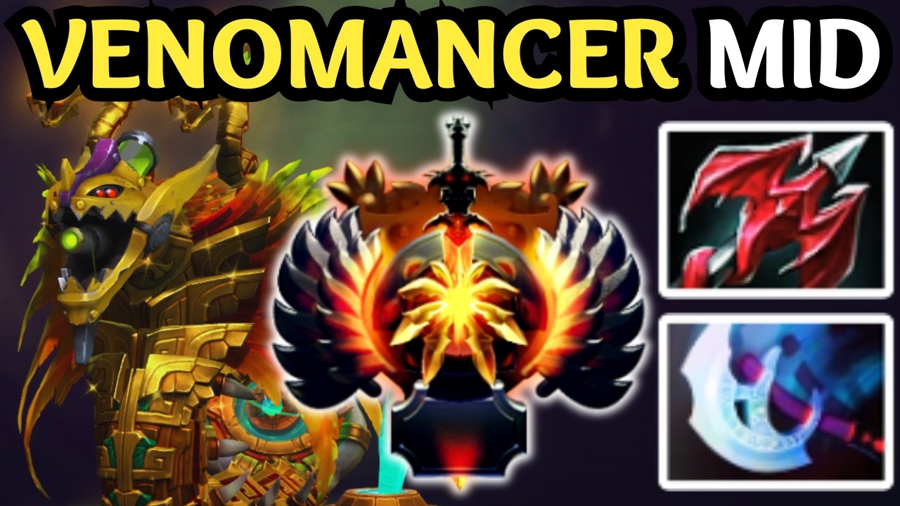 🔥 WHY VENOMANCER MID IS ACTUALLY BROKEN — POISON ZONE & TEMPO CONTROL | DOTA 2 🔥
