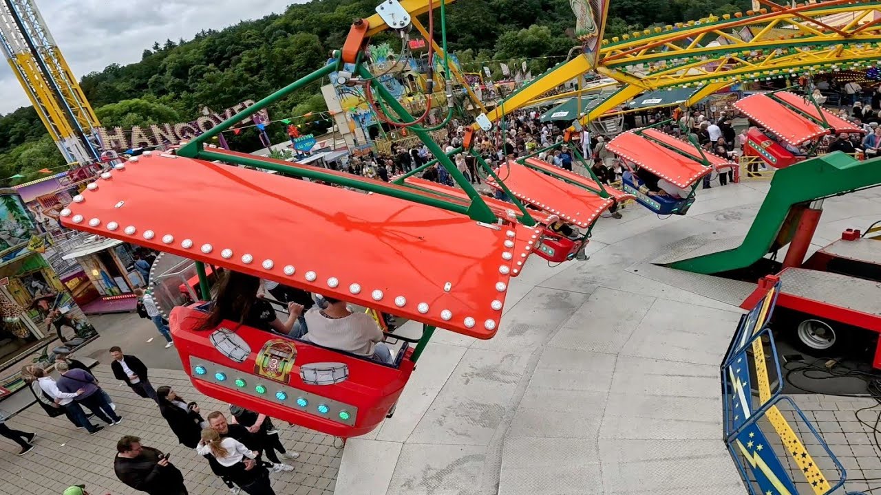 Flying Swing - Walldorf ( Onride / POV ) [ Pfingstmarkt Frankenberg 2025 ]