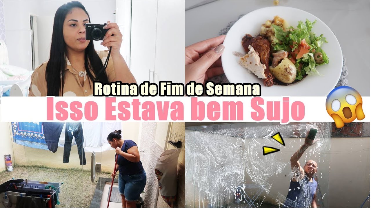 Isso estava muito Sujo /look do Culto /Nossa Rotina