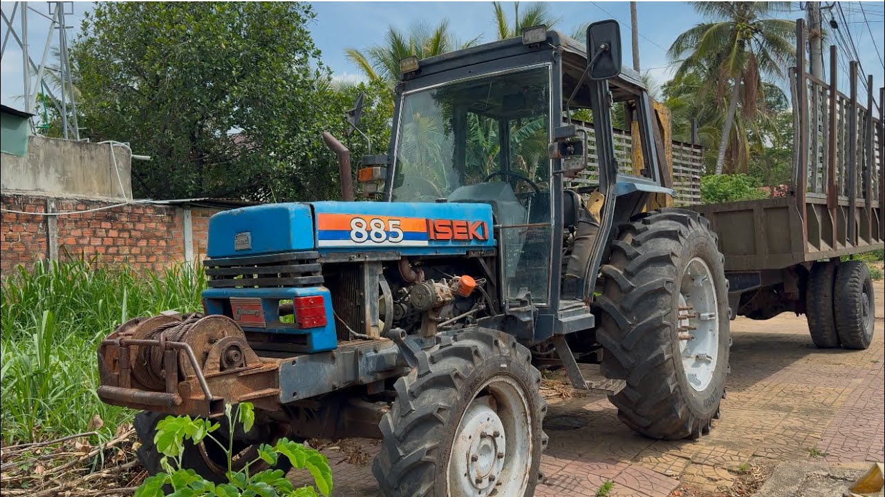 máy cày iseki 885 dân dùng gia 270 tr cho a .e .thiện chí alo 0984376179