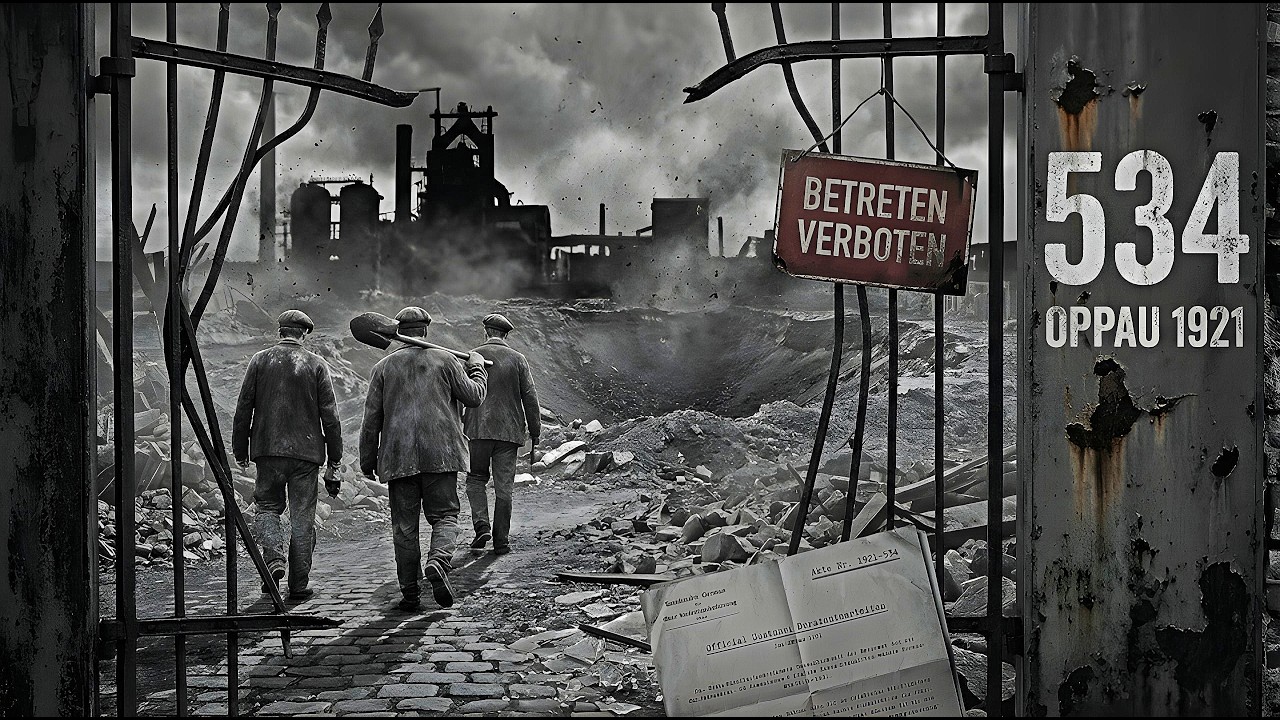 534 TOTE IN 3 SEKUNDEN — WARUM KENNT NIEMAND DIE OPPAU KATASTROPHE VON 1921?