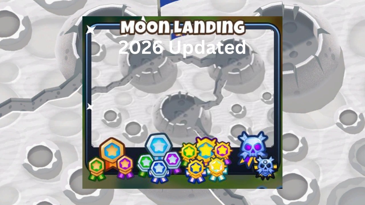 Moon Landing [Military Only] Guide | No Monkey Knowledge | BTD 6 (2026 Updated) 4K