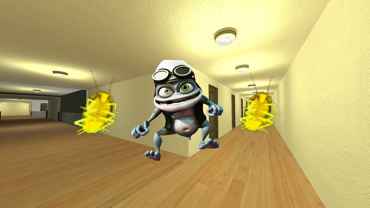 MY NAME IS CRAZY FROG TAPAKAH AND NEXTBOT GMOD #panicgmod #gmod #nextbots