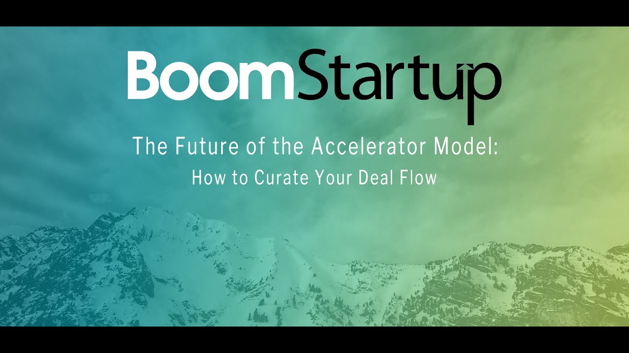 Demo: BoomStartup   Future of the Accelerator Model