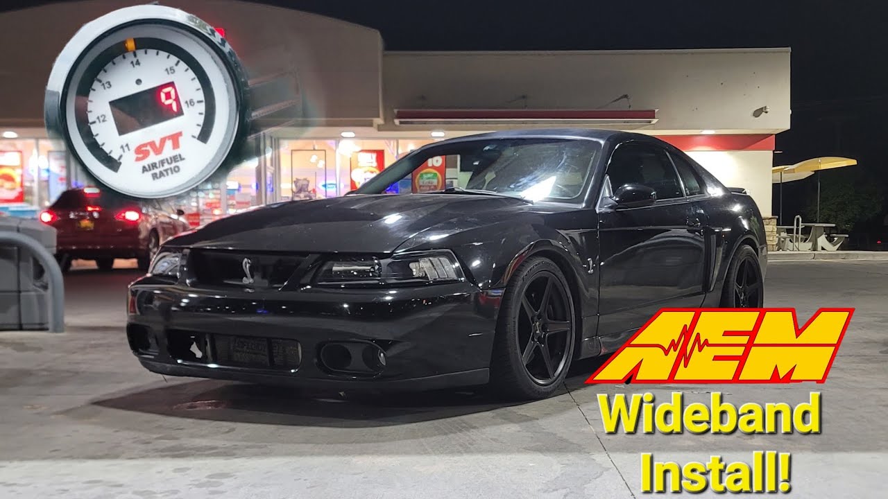 Terminator Cobra AEM Wide-band gauge install