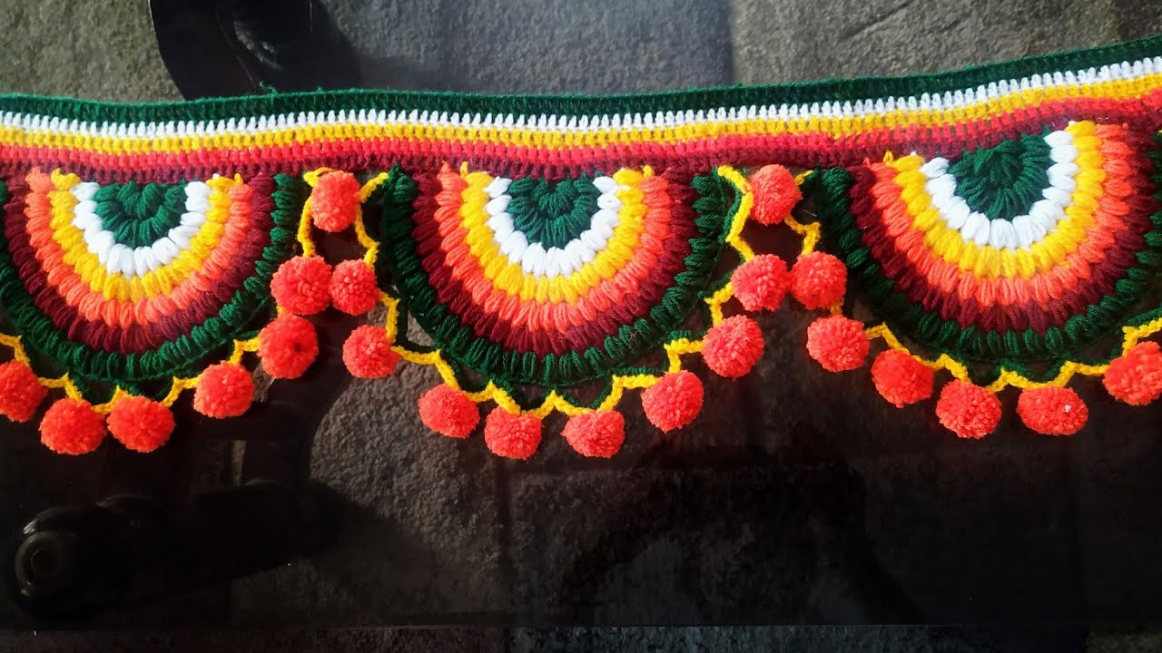 Super easy and beautiful toran making/बहुत ही सुन्दर और आसान तोरण बनाए #Wowcreation