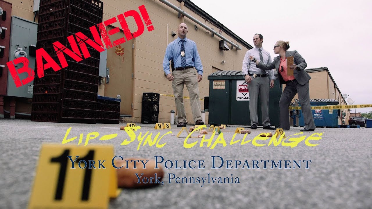 BANNED! York City Police Department Lip Sync Challenge Video