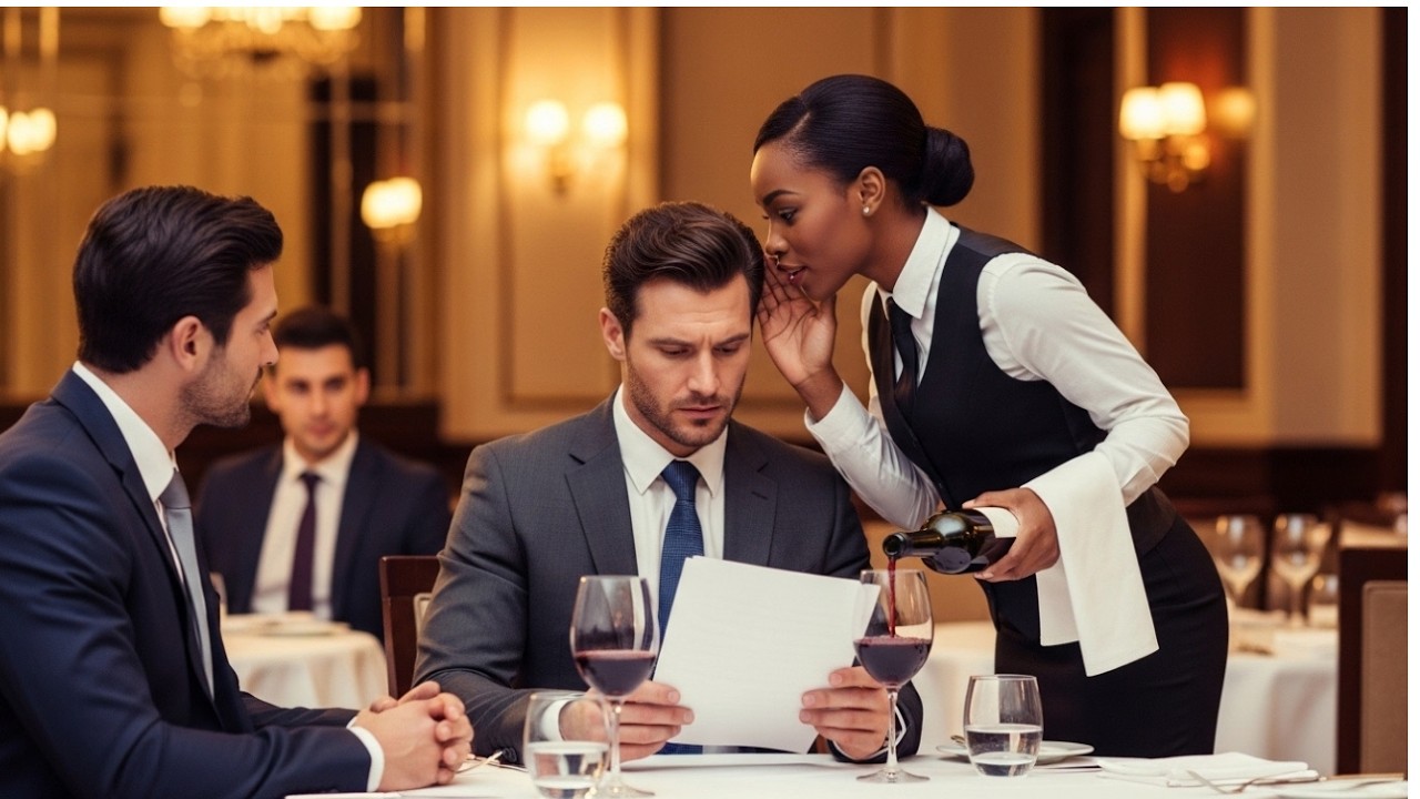 “Your Translator Is Lying!” — Black Waitress Warns A Millionaire CEO Before A $50B Deal