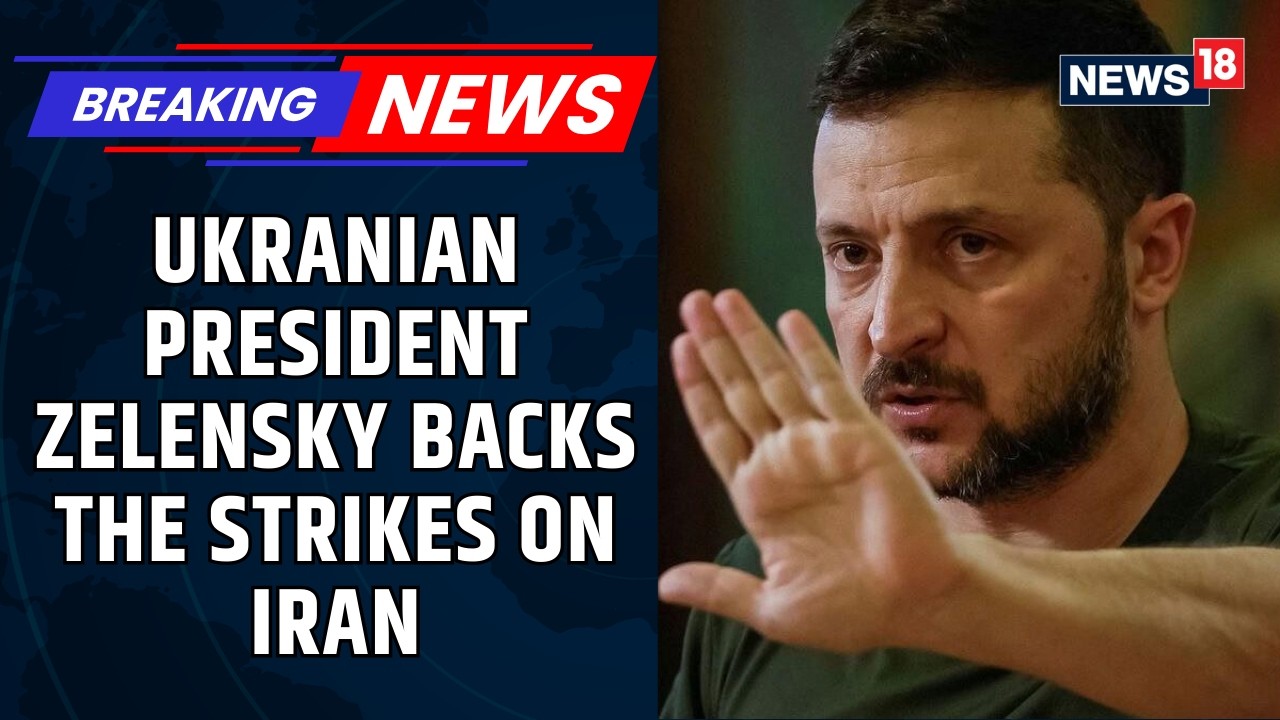 Zelensky Backs Israel-US Over Iran Strikes: 