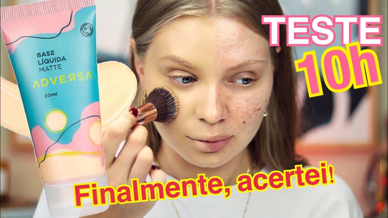 Teste da Base Matte da ADVERSA | Daria Dasha