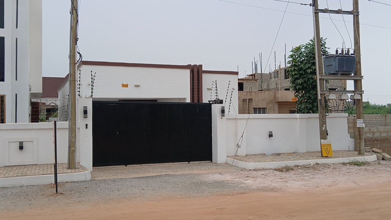 A Newly Built THREE Bedroom House With A BOYS Quarters For Sale At East Legon Hills