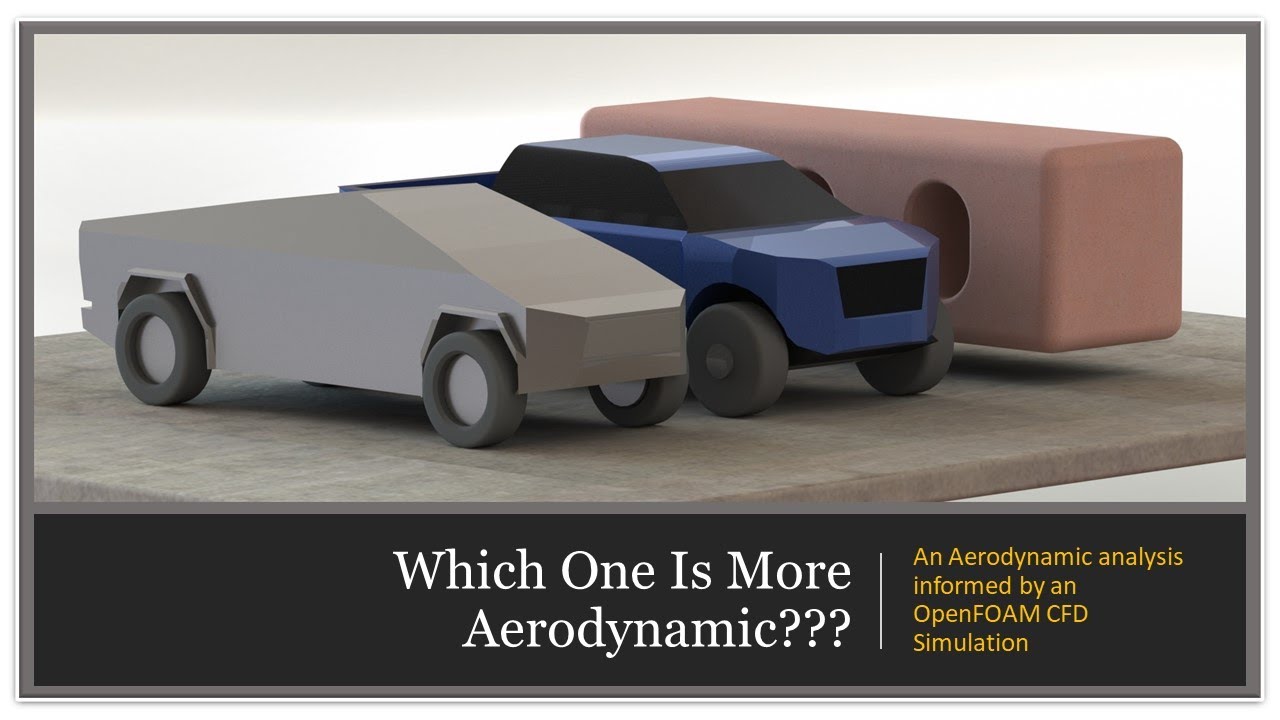 Cybertruck Aerodynamic Analysis | OpenFOAM 5