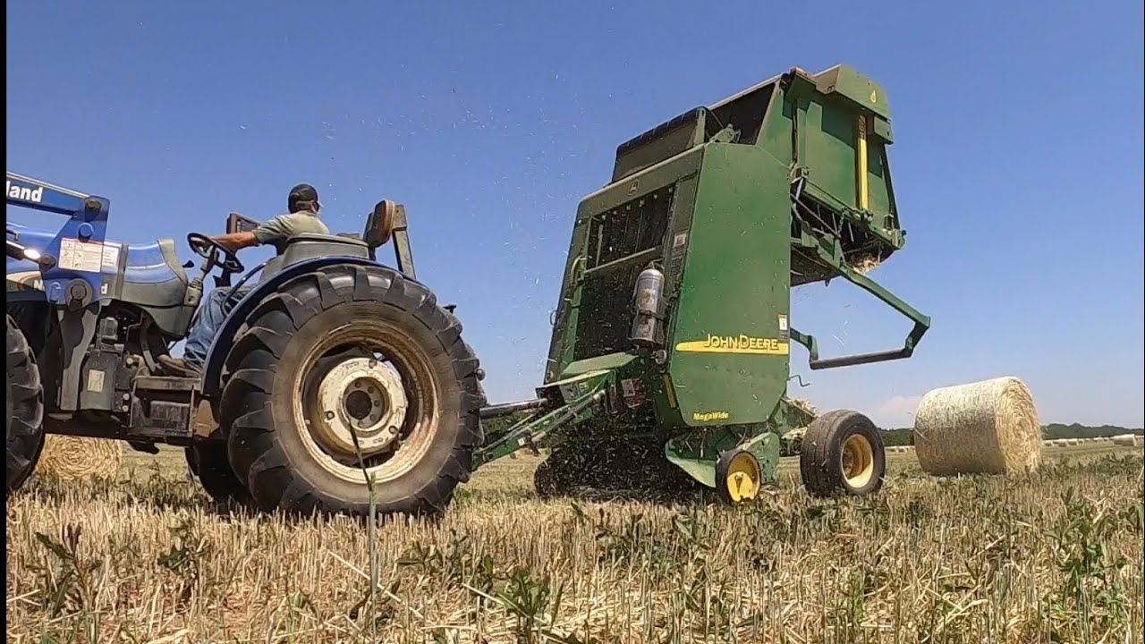 Raw Round Baling!