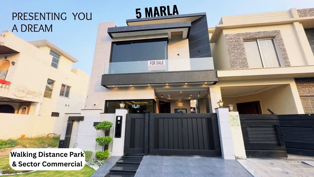Presenting you A Dream | 5 Marla House | Walking Distance Park & Commercial@Believersrealestate7