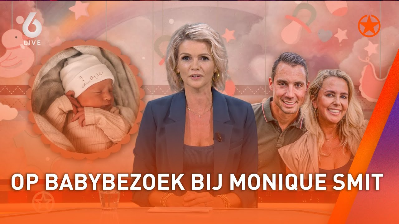 Op babybezoek bij Monique Smit | SHOWNIEUWS