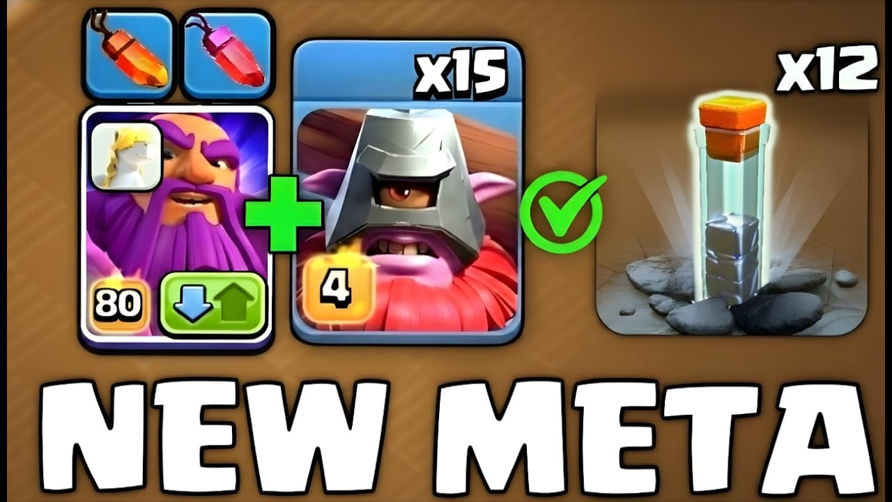NEW META 😱 x15 THROWERS + x12 Totem Spell Is Broken in Legend League | Clash of clans | Gaming Frank