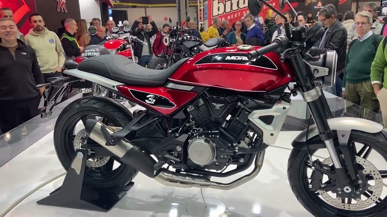 Moto Morini 3 1/2 (2025) Walkaround - EICMA 2024 Fiera Milano Rho | SMChannelbg