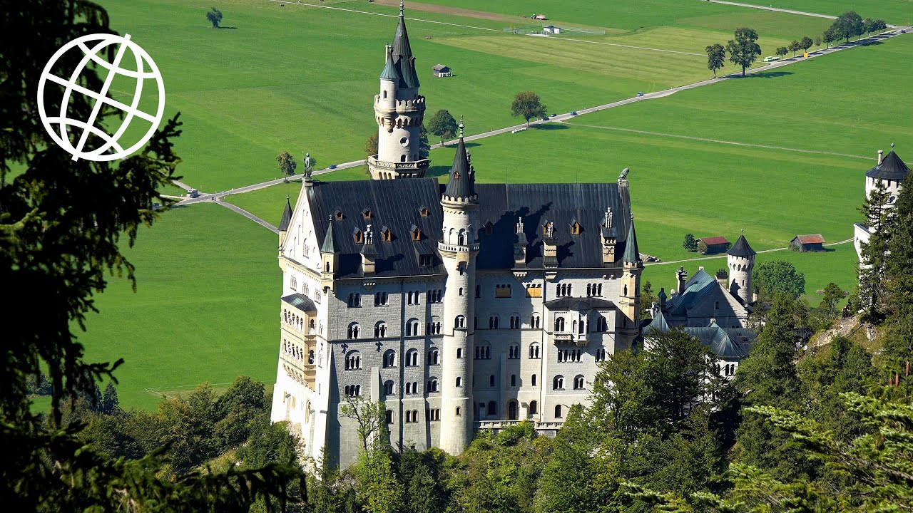 Neuschwanstein Castle, Germany  [Amazing Places 4K]