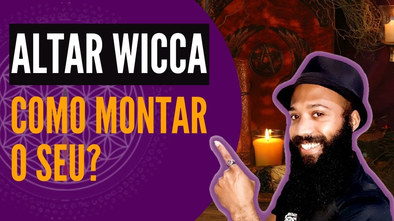 COMO MONTAR O SEU ALTAR WICCA? | WICCA & BRUXARIA | D'ANJELO TERAH | CAMINHO P&Uacute;RPURA