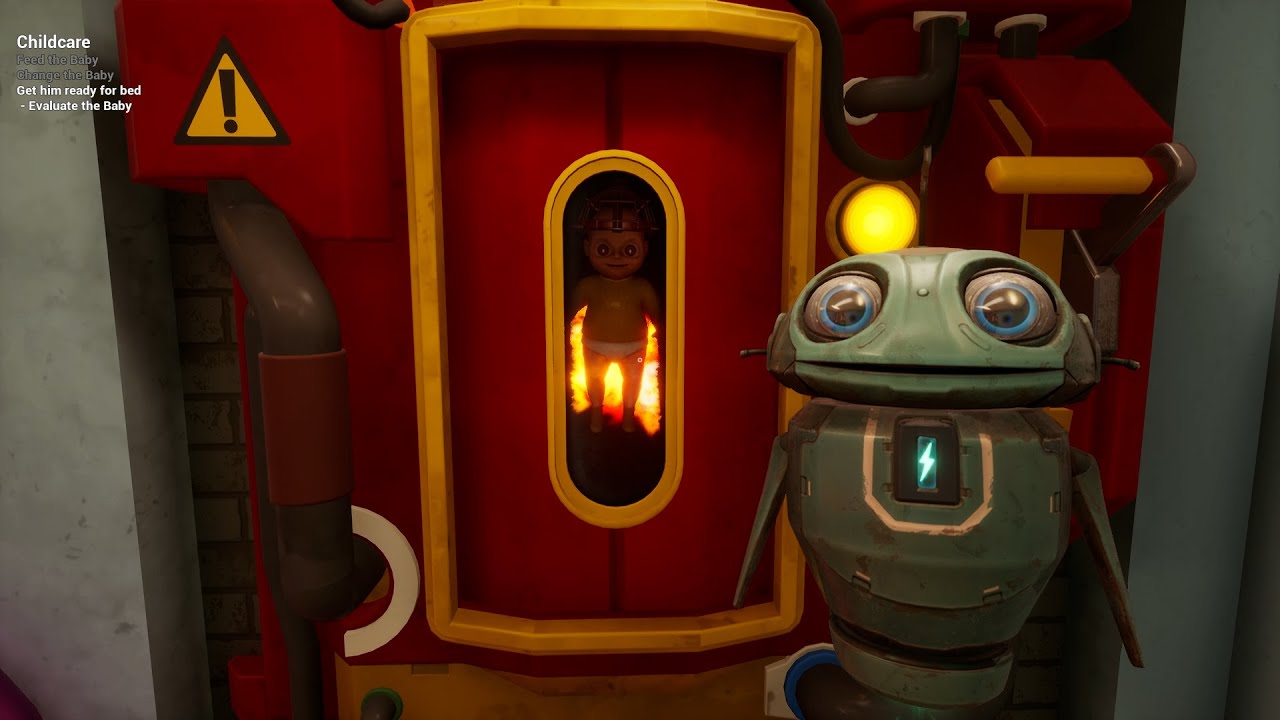 NEWT IS BACK? The Baby In Yellow Crown Childcare (Gameplay mod)