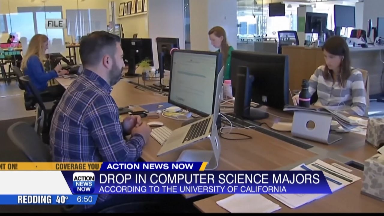 University of California says number of undergraduates majoring in computer science has declined