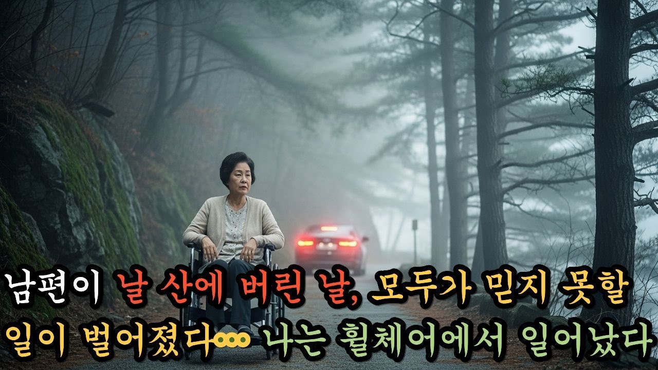 남편이 날 산에 버린 날, 모두가 믿지 못할 일이 벌어졌다… 나는 휠체어에서 일어났다