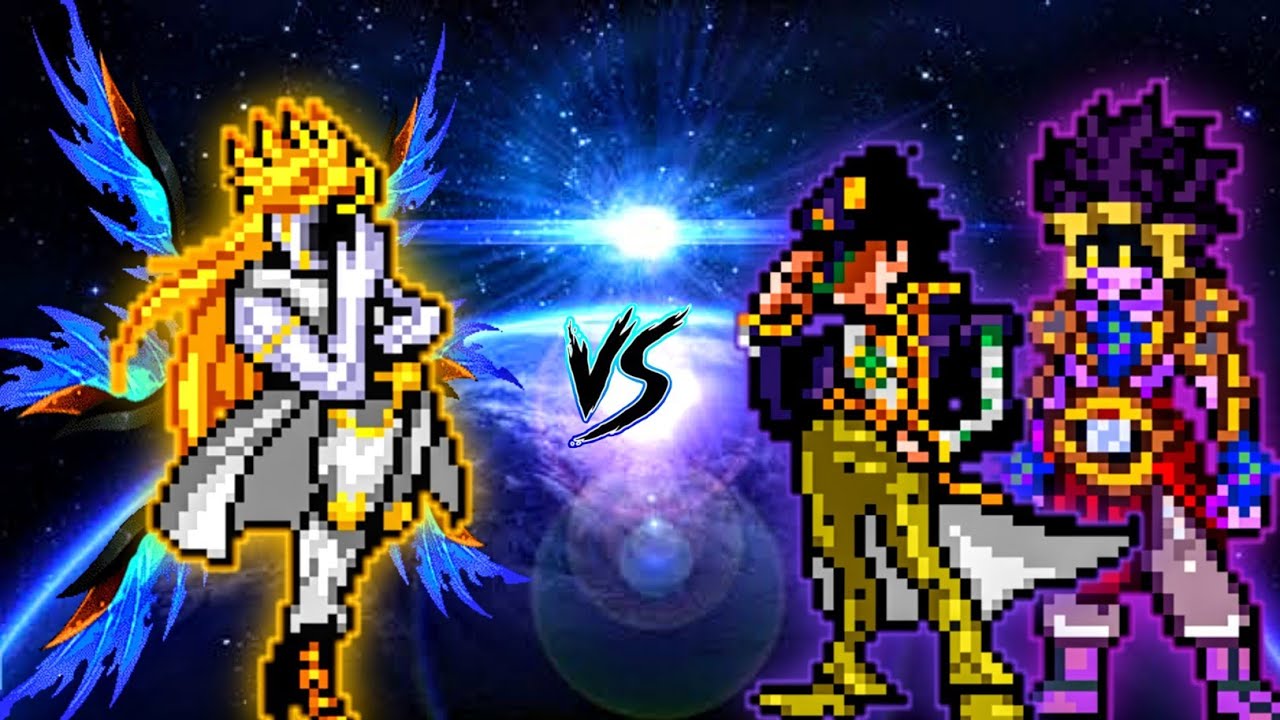 Dio Over Chaos OP (New) VS Jotaro Star Platinum Requiem OP in Jump Force Mugen🔥