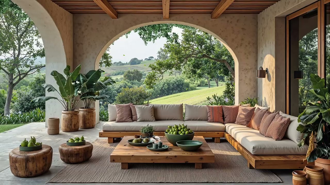 Spring Sunset Porch Jazz 🌅 Warm Smooth Jazz Music for Relaxing Evenings, Reading & Calm Vibes