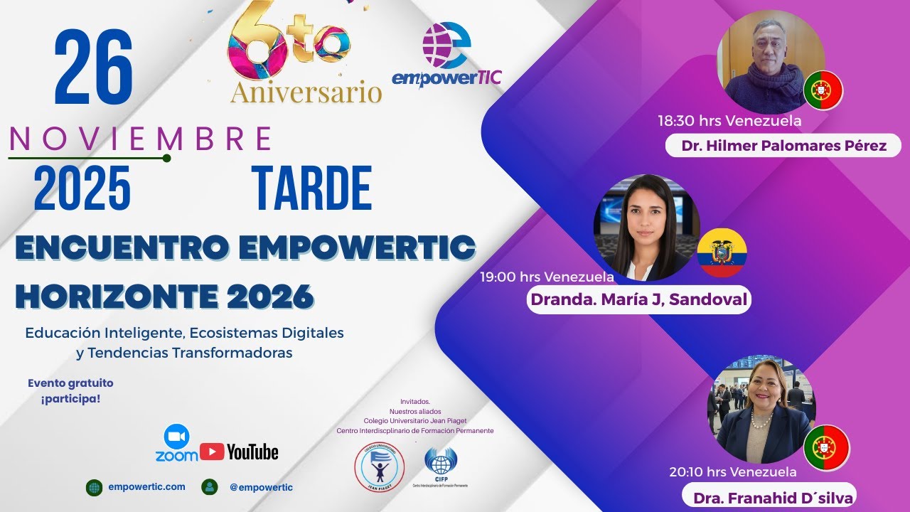 Encuentro EmpowerTIC Horizonte 2026. Tarde