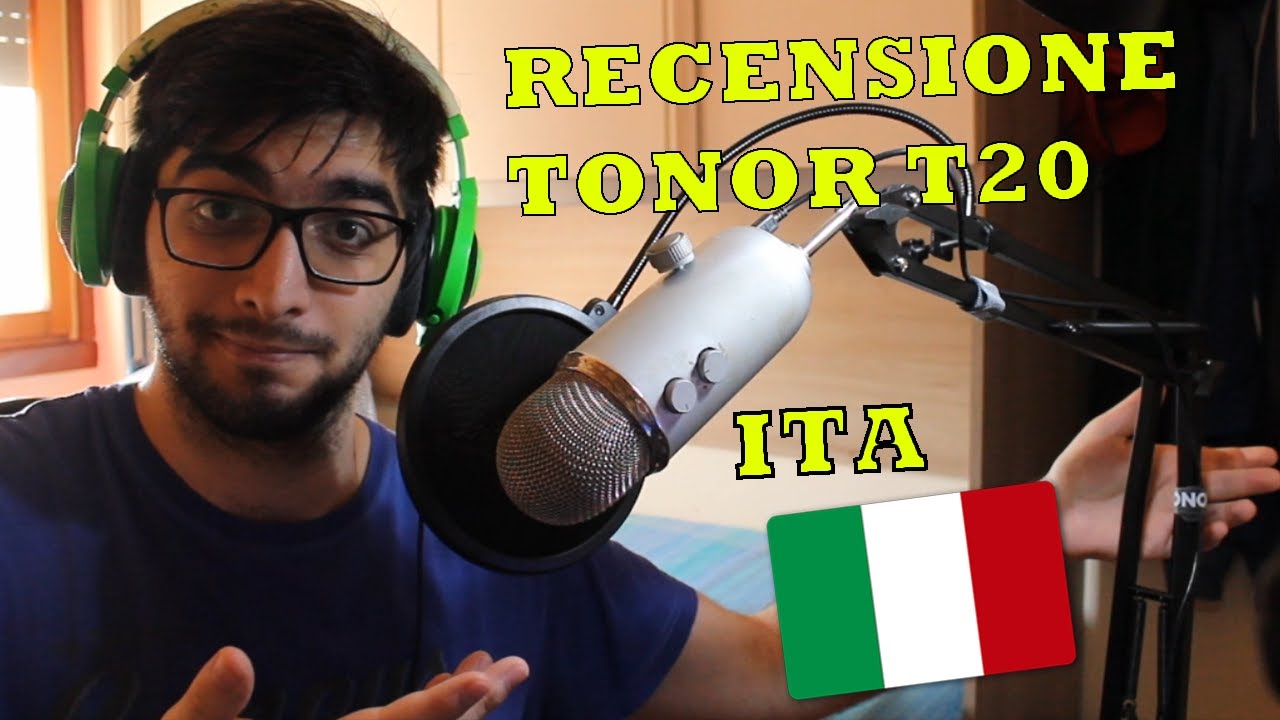 Recensione TONOR T20 Supporto per Microfono - ITA